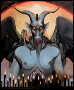 SATAN OF THE BLACK FLAMES