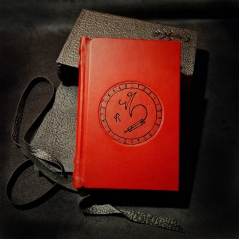 Gullveigarbok - Red Leatherbound edition